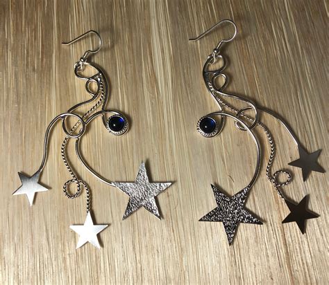 Celestial magic earrings